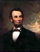 George H Story Abraham Lincoln USA oil painting artist